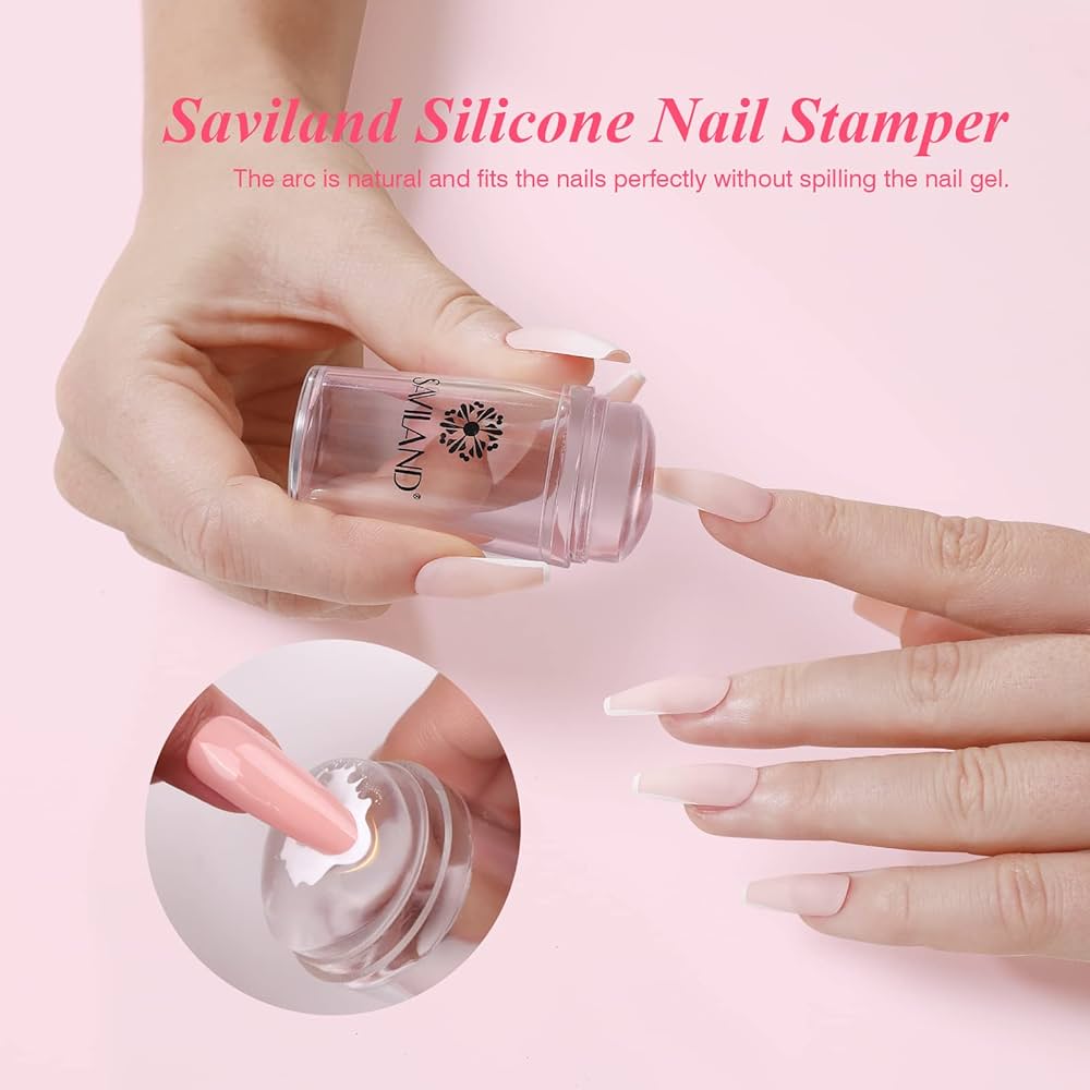 Amazon.com: Saviland French Manicure Kit: French Tip Nail